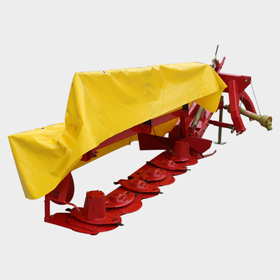 Segadora de discos rotativos montada en tractor